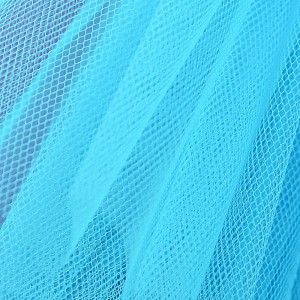 Stiff Net – Pavone Turquoise
