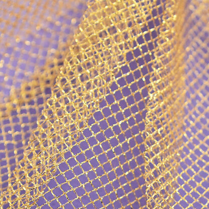 Stiff Net - Metallic Gold