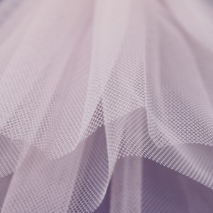 Rosa – Pale Pink – Stiff Net